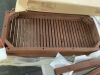 35in Patio Wooden Coffee Accent Side Table - 5