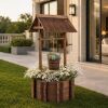 VINGLI Wooden Wishing Well