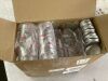 24 pc Cherry Print Plastic Bottles with Lids & Straws - 3