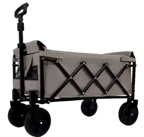 Folding Wagon Cart, Khaki