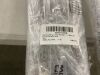 Lot of (2) Ceiling Mount Aluminum Double Track Curtain Rail - 2