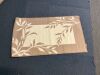 Exquisite Leaf Rug 45x26, Lot of 6