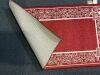 Elegant Scroll Border Rug 44x25, Burgundy, Lot of 6 - 2