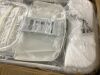 10 Pack White Folding Chairs - Dirty - 2