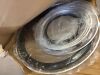 5-Pack Of Transparent Drum Heads With Foam Damping Rings - Perfect For Beginners, Trainees & Stage Players, Drumheads Suit (22", 16", 14", 13", 12"),Drums Instrument Accessories - 2