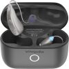 3-in-1 Rechargeable Bluetooth OTC Hearing Aids for Adults Seniors, Music Streaming | Phone Call Auto Switch, Smart Noise Cancellation, DSP 16-Channel HD Sound, 5-Level Volume, 15-Hour Battery