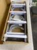 4-Step Swimming Pool Ladder Steel Frame 300lbs Capacity - 2