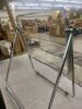 Small Folding Acrylic Table - Scratched - 4