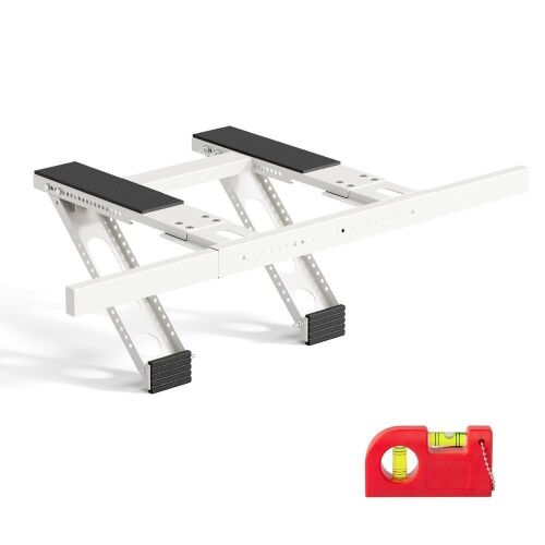 ROVSUN No-Drill Heavy Duty Steel Support Bracket for Window Air Conditioner