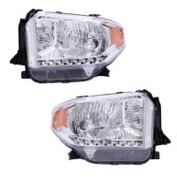 Halogen Headlights for 2014-2017 Toyota Tundra