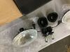 6" Round Glass Headlight Pair - 3