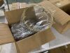 25Pcs Clear Gold Charger Plates - 2