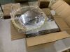 25Pcs Clear Gold Charger Plates - 2