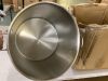 100 Quart Stainless Steel Stock Pot with Lid - Bent - 3