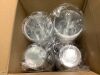 Jingmore 200 Pcs Wedding Plastic Cup 12 oz Wedding Disposable Cups for Reception Thick Clear Cup Happily Ever After Mr and Mrs Just Married Cups for Bridal Shower Decorations (White Floral) - 4