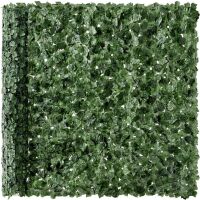 Outdoor Faux Ivy Privacy Screen Fence, 96" x 72"
