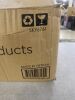 Set of 5 Collapsible Hyacinth Storage Baskets w/ Inserts - 10.5x10.5in - 6