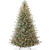 7.5ft Pre-Lit Cashmere Christmas Tree Premium Semi-Flocked
