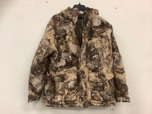 Mens Camo Jacket, L, E-Commerce Return, Sold as is