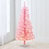 Pre-lit Colorful Mini Spruce Christmas Tree w/ LED Lights - 4ft