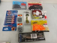 Lot of (10) Assorted Fishing Accessories, E-Comm Return