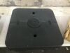 Outdoor Cantilever Base w/ Wheels, Locks, Fillable 330lb Capacity - 2