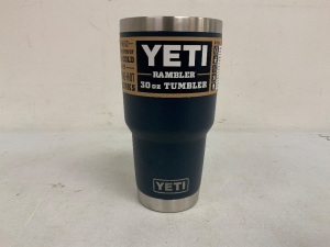 YETI 30oz Rambler, E-Comm Return, Missing Lid