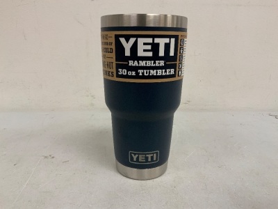 YETI 30oz Rambler, E-Comm Return, Missing Lid