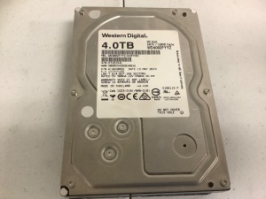 Hard Disk Drive, E-Commerce Return, Sold as is