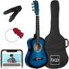 Kids Acoustic Guitar Beginner Starter Kit w/ Carrying Case - 30in