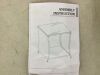 Outdoor Wicker Side Table with Storage Brown - 3
