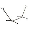 9 ft. Metal Hammock Stand in Bronze with Storage Bag