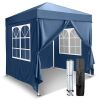 VINGLI 6.5x6.5 FT Pop Up Canopy with Sidewalls
