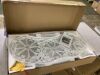 VINGLI 38.5W x 31H White Anti-Rust 2-seater Patio Metal Rose Bench - 2
