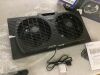 Comfort Zone 9 in. Electric Twin Window Fan with 3 Fan Speeds, 22 in. Diameter, Quiet Setting, Black - 3