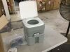VINGLI Portable 5.3 Gallon Camping Toilet with Carrying Bag and Large Capacity Tank Gray - 4