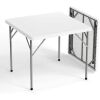 VINGLI 34-in W White Foldable Card Square Table