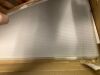 VINGLI 80-in W x 40-in D x 10-in H Polycarbonate Clear Board and Grey Bracket Patio Door Awning - 3