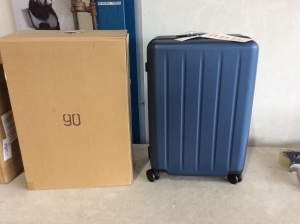 NinetyGo 24" Blue Rolling Carry On Luggage