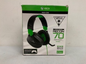 Xbox One Turtle Beach Wired Gaming Headset, E-Comm Return