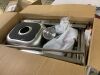 Stainless Steel Freestanding Outdoor Kitchen Utility Sink - Dented - 5