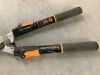 Fiskars 9 in. Power-Lever Steel Blade Telescoping Steel Handle Hedge Shears - 3