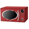 RCA 0.9 cu. ft. Retro Microwave, Red. NEW