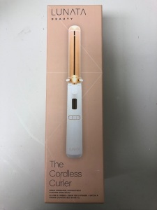 Lunata Cordless Curler, New, Sold as is