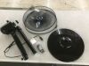 16" Pedestal Fan with Remote - Chipped Blades