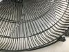 16" Pedestal Fan with Remote - Chipped Blades - 2