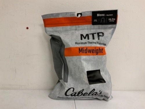 Midweight Mens Thermal Shirt, 2XL, E-Comm Return