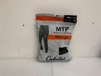 Midweight Mens Thermal Pants, Large, E-Comm Return