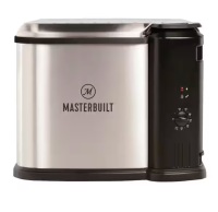 Masterbuilt 10 Liter XL Electric Fryer, Boiler, Steamer in Silver