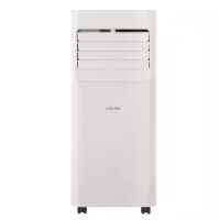 Vissani 5,000 BTU 115-Volt 3-in-1 Portable Air Conditioner Unit Cools 150 sq. ft. with Dehumidifier and Remote in White